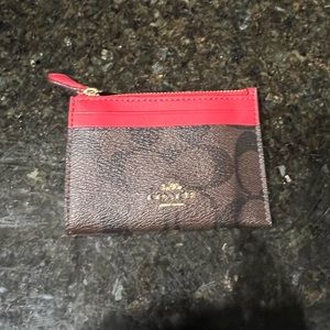 Coach card wallet